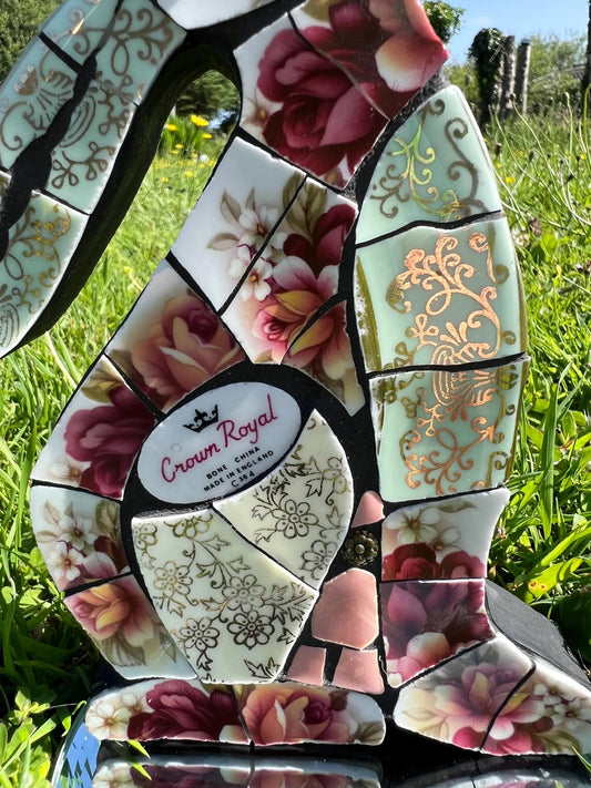 Mosaic Moon Gazing Hare